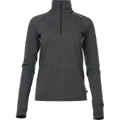 Aclima - Women's LightWool 180 Polo Zip - Merinounterwäsche Gr XL schwarz