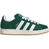 Adidas 1100000002199 ORIGINALS "CAMPUS 00S", Herren, Gr. 38,5, grün (dunkelgrün, cloud weiß, sanftes weiß), Leder, Schuhe 1100000002199