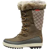 Helly Hansen für Damen. 11592 Garibaldi VL Stiefel aus Leder in Grünbraun (41), Flach, Schnürung, Lässig, Outdoor