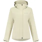 Tenson Westray Damen Jacke wasserdicht winddicht atmungsaktiv mit Kapuze