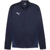 Puma Herren Trainingsjacke teamGOAL Training 1/4-Zip Zip Top Jr. 658633-06 XXXL - Navy-White - XXXL