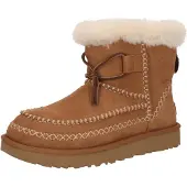 Ugg Damen Schneestiefel aus Wildleder mit Schaffellfutter, Chestnut, Modell 1158193HCK