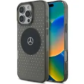 Mercedes MEHMP16L23HCPK iPhone 16 Pro 6.3" czarny/black hardcase MB Case Star Pattern