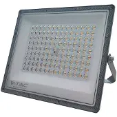 V-TAC SMD-LED-Scheinwerfer 100 W CCT 3IN1 mit integriertem Treiber-IC und austauschbaren LEDs, dunkelgraue Farbe, IP65 – 23615