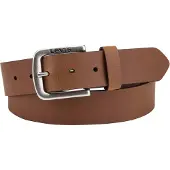 Levis Accessories Ledergürtel "SEINE GÜRTEL", Damen, Gr. 85, braun (cognac), Leder, Gürtel Ledergürtel