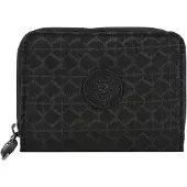 Kipling Geldbörse Money Love Schwarz Mittelgroß, Signature Emb, Damenbörse