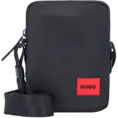 HUGO Ethon 2.0N Herren Reporter-Tasche mit rotem Logo-Patch
