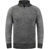 Blend Troyer "Troyer BHGrandolf", Herren, Gr. XXL, schwarz, Obermaterial: 100% Baumwolle CO., Pullover Troyer
