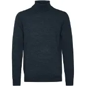 Blend Rollkragenpullover "Rollkragenpullover BHCarsten", Herren, Gr. 3XL, blau (marineblaus), Obermaterial: 100% Polyester PES., Pullover Rollkragenpullover