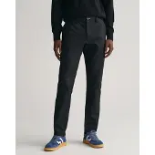 Gant für Herren. 1505220 Chinos slim fit Tech Prep Hose schwarz (30/32), Lässig, Baumwolle