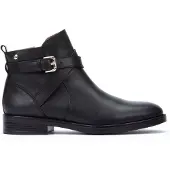 Pikolinos für Damen. W3C-8869 Lederstiefeletten Puertollano schwarz (40), Wohnung, Reißverschluss, Lässig