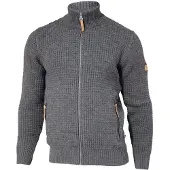 Ivanhoe - Moritz Full Zip - Wolljacke Gr S grau