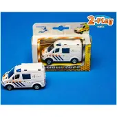 Kids Globe sterbe Polizeiauto NL, 8cm