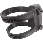 Edge Flexmount Ringschloss-Montageset schwarz 2-teilig
