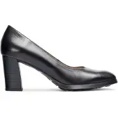 Wonders für Damen. L-1101_2525_5792 Lederschuhe Fenix Schwarz (41), 5 bis 8 cm, Keine, Lässig, Party