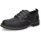 Dockers by Gerli Halbschuhe in Übergrößen Schwarz 53WI010-401100 große Herrenschuhe, Größe:47