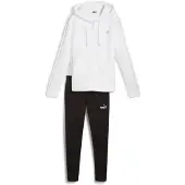 Puma Metallic Trainingsanzug Weiß S Frau Weiß S