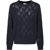 Pepe Jeans für Damen. PL702201 Hedra Crew Pullover navy (S), Lässig, Baumwolle, Nachhaltig, Marine