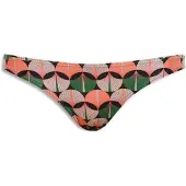 Superdry für Damen. W3010399A Klassische mehrfarbig bedruckte Bikini-Hose (L), Strandbekleidung, Recyceltes Polyester, Nachhaltig