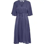 B.young A-Linien-Kleid Damen Viskose blau, 44 751043-0001-00440