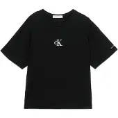 Calvin Klein T-Shirt IG0IG02136 Schwarz Boxy Fit