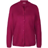 Goldner Strickpullover "Kurzgröße Strickset aus Jacke, Halbarmpullover", Damen, Gr. 20, pink (himbeere), Obermaterial: 100% Polyacryl PAN., normal, Sonstiges, Pullover Strickpullover, Ohne