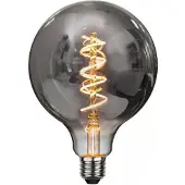 Star Trading LED-Globelampe E27 2W G125 Decoled Spiral Smoke