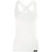 Winshape Sporttop "WVR25", Damen, Gr. M, weiß, 90% Baumwolle, 10% Elasthan, eckiger Ausschnitt, Tops Sporttop, Cross Back Style