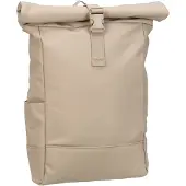 Johnny Urban Laptop Rucksack Harvey Rolltop 16" beige