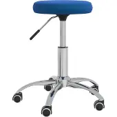 vidaXL Esszimmerstuhl Blau Samt