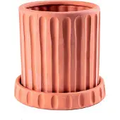 Seletti Vase Magna Graecia Dorico, Untersetzer, Terracotta
