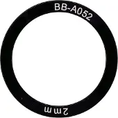 Elvedes Alloy Innenlager-spacer 6 Einheiten