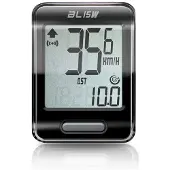 Echowell Fahrrad Computer BL15W Funk Tacho mit 15 Funktionen schwarz
