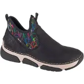 Rieker Schlupfboots mit buntem Aufdruck