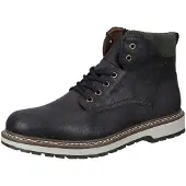 Rieker Herren Winter Stiefeletten Schnürboots Braun Kunstleder wasserfest Größe: 45