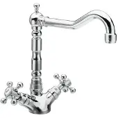 Hak ANTEA Küchenarmatur mit Retro-Einlauf, 240mm, Chrom