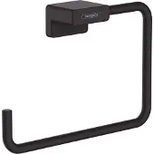 Hansgrohe AddStoris Handtuchring, 41754670, Farbe: Mattschwarz