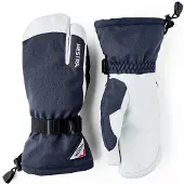 Hestra - Powder Gauntlet 3 Finger - Handschuhe Gr 6 blau/weiß