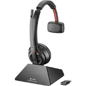 HP Poly Savi 8210/8220 Ladestation + Netzteil, Headset-Ständer, 283 g, Schwarz