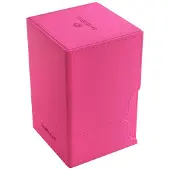 GameGenic Watchtower 100+ XL Convertible Pink Kartenbox mit Zubehörfach