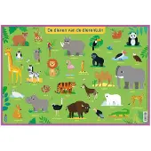 Deltas unterlage zoo junior 47,5 x 32 cm PVC