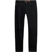 Superdry für Herren. M7010888A Schwarze Skinny Jeans (31/32), Lässig, Baumwolle, Denim, Bio-Baumwolle, Nachhaltig
