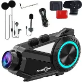 FreedConn R3 Motorrad-Intercom mit Videorekorder