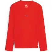 Puma Teamgoal Baselayer Tee LS Jr red-fast red (01) 128