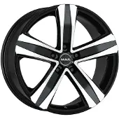 Mak Alufelge Stone 5 7.5X18 5X118 Et 45 Black Mirror