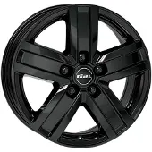 Rial Alufelge TP70745P82-6 17 Zoll 7J 5x108 ET45 Schwarz für Transporter