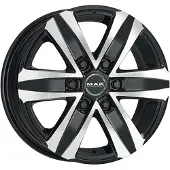 Mak Alufelge Stone 6 8X18 6X114,3 Et 45 Black Mirror