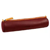 Rhodia 318899C, Weiches Federmäppchen, Kunstleder, Violett, Einfarbig, Reißverschluss, Uni