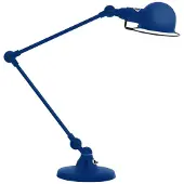 Jieldé Signal SI333 Tischlampe mit Fuß, saphirblau matt