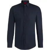 HUGO Kenno 10181991 Red Langarmhemd
